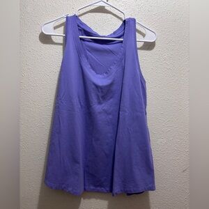 Purple Women's Sleeveless Top